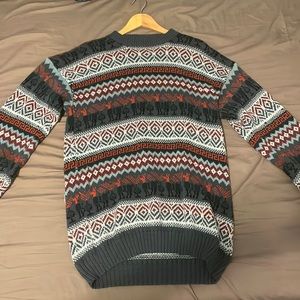 100 percent real dyed and knit Peruvian alpaca fur sweater